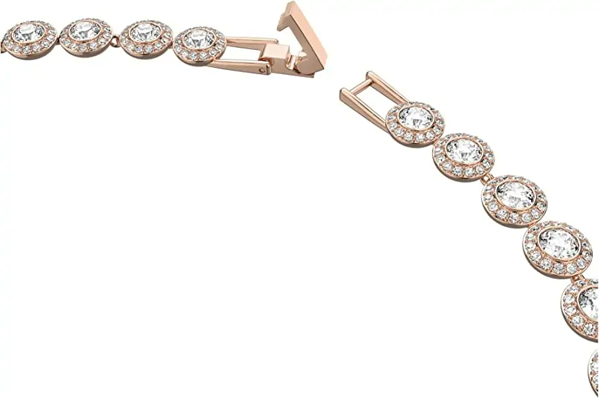 Swarovski roséguld halskæde med funklende krystaller, udtryk din unikke stil og potentiale, Angelic - Image 3