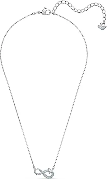 Infinity halskæde, Swarovski, Romantisk gaveide til kvinder - Image 2