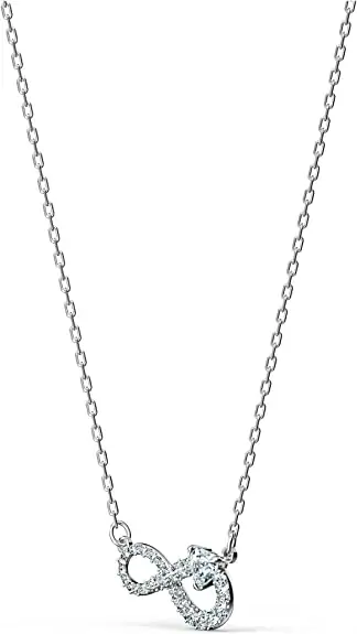 Infinity halskæde, Swarovski, Romantisk gaveide til kvinder - Image 3