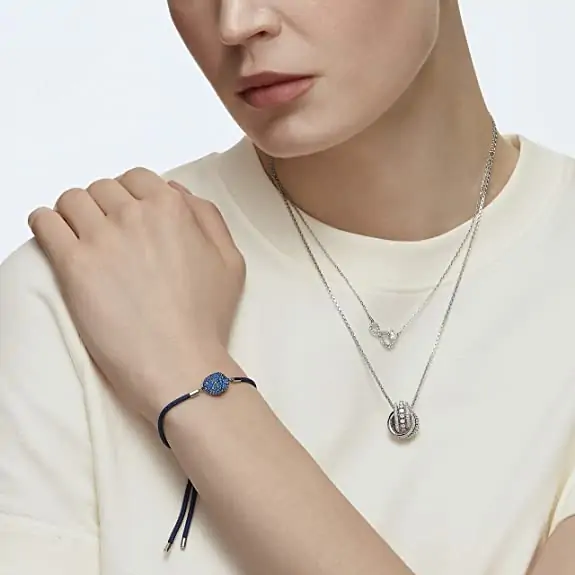 Infinity halskæde, Swarovski, Romantisk gaveide til kvinder - Image 5