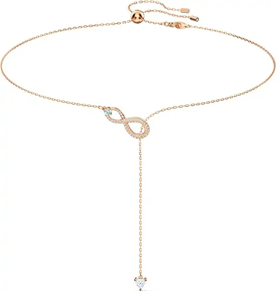 Roséguld halskæde, Luksuriøs gaveidé, Infinity