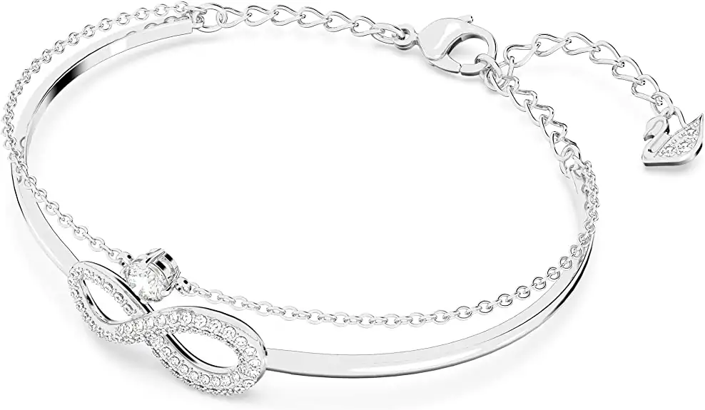 Swarovski Infinity armbånd, Romantisk gaveidé til hende - Image 2