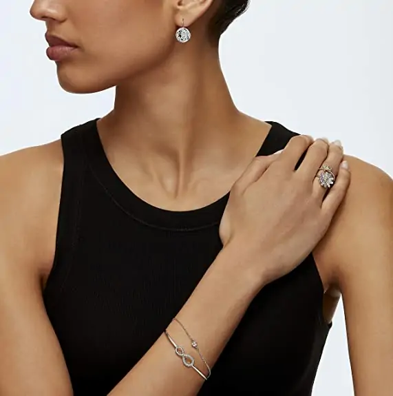 Swarovski Infinity armbånd, Romantisk gaveidé til hende - Image 6