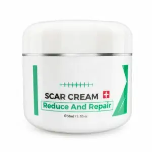 Helbredende creme til gamle og nye ar, arcreme til akne, nedskæringer, kirurgi, forbrændinger, sår, sikker til børn og voksne, 50 ml