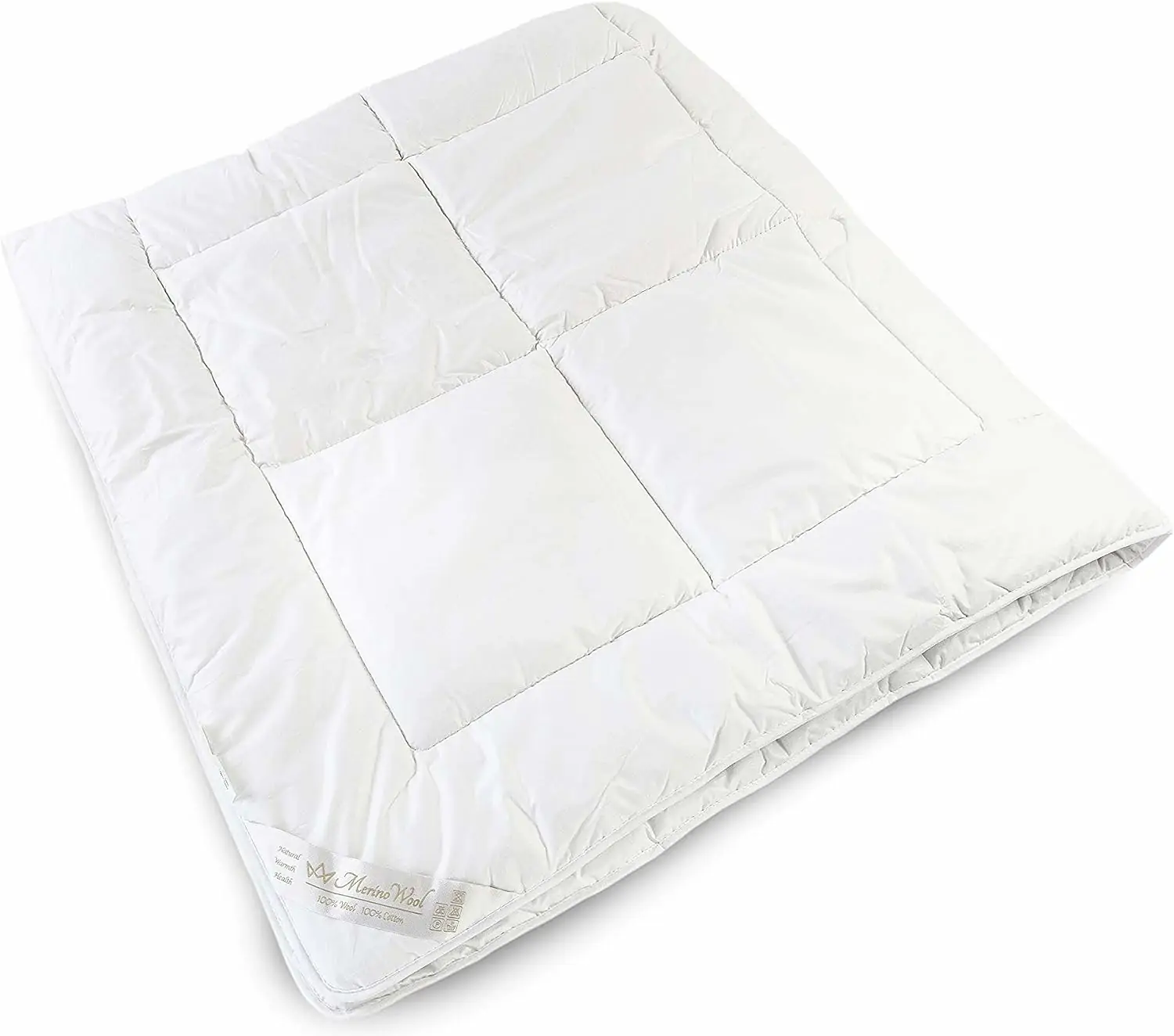Merinoulddyne 140 x 200 cm - Optimal Komfort og Naturlig Varme, 500 gsm - Image 3
