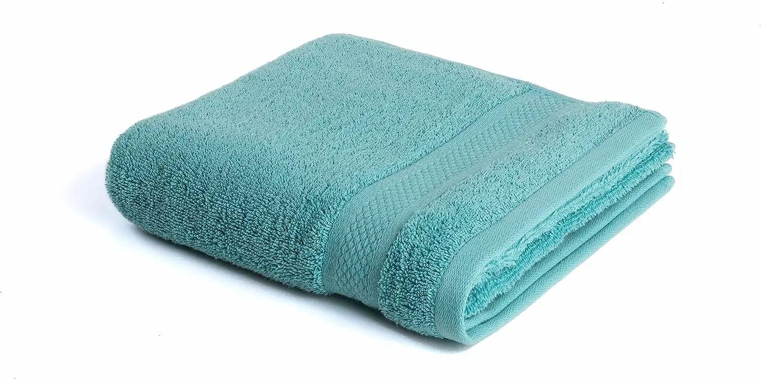 Håndklædesæt - 15 dele - 500 g/m² - 100% bomuld - Hotel kvalitet - Absorberende - OEKO-TEX certificeret - Denim blå - Image 3