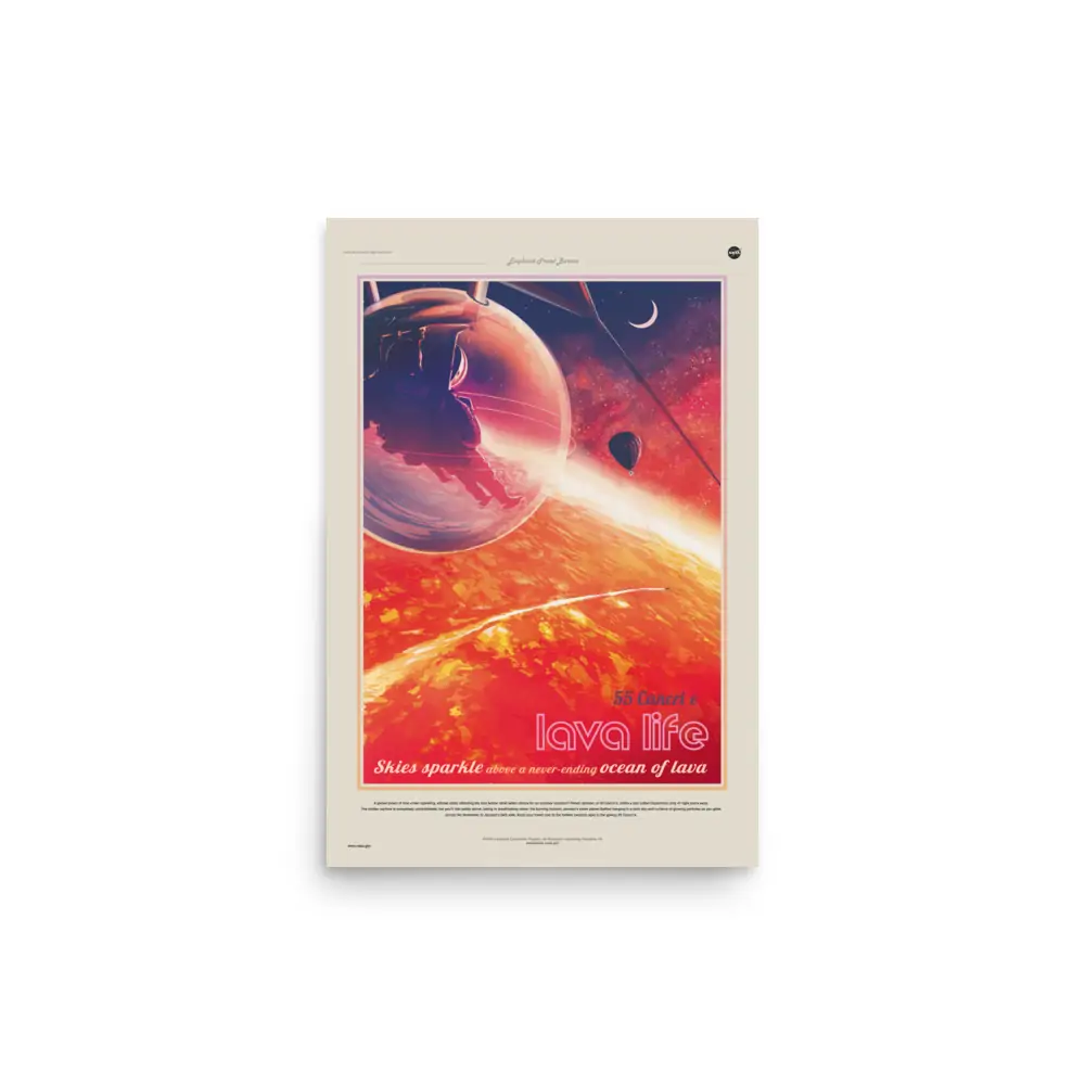 NASA Poster - 55 cancri e - Image 2