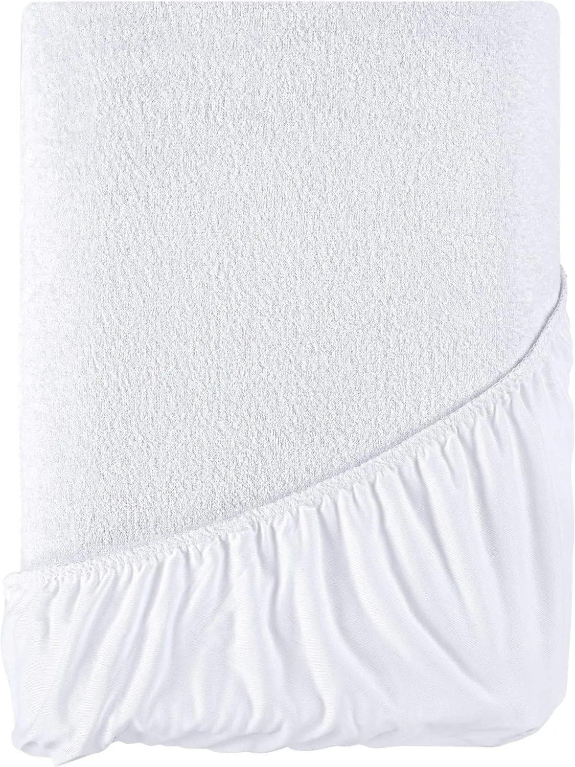 Vådliggerlagen 140x200x30 cm, hvid, åndbart og vandtæt stræklagen, OEKO-TEX certificeret, tilbud - Image 2