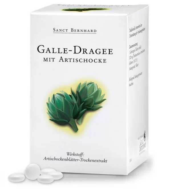 Galle-Dragees med Artiskok – Naturlig Hjælp til Fordøjelsen