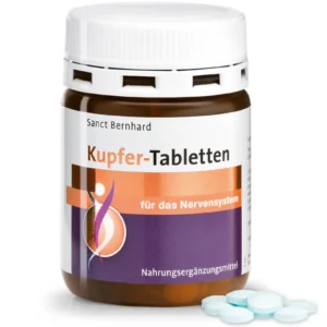 Kobber-Tabletter | 180 Tabletter | Støtte til Energi, Nervesystem & Immunforsvar
