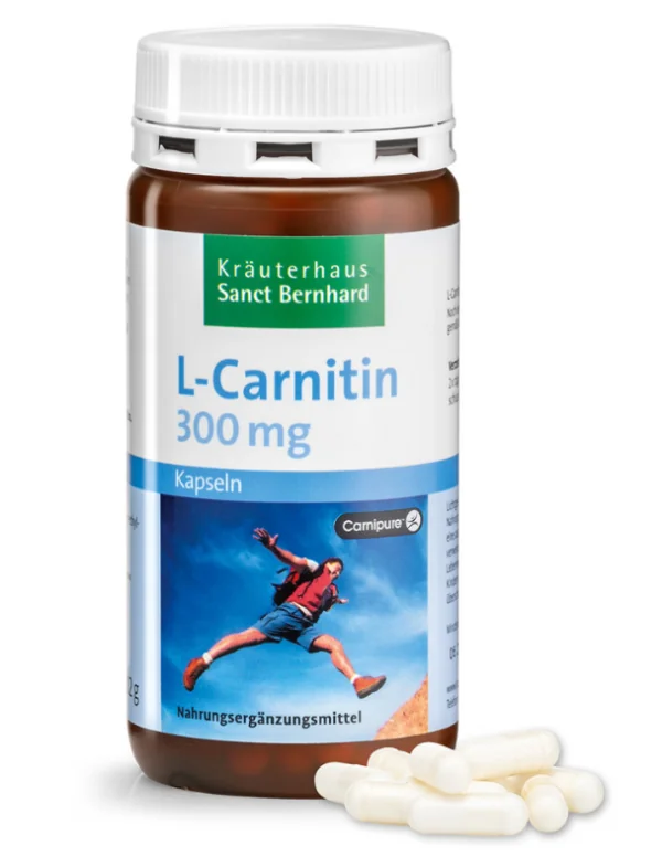 L-Carnitin Kapsler – 300 mg pr. kapsel til Energi og Fedtstofskifte