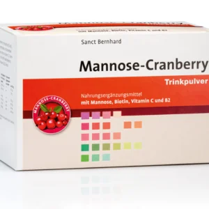 Mannose-Tranebær Drikkepulver – Naturlig støtte til urinvejene med mannose og tranebær