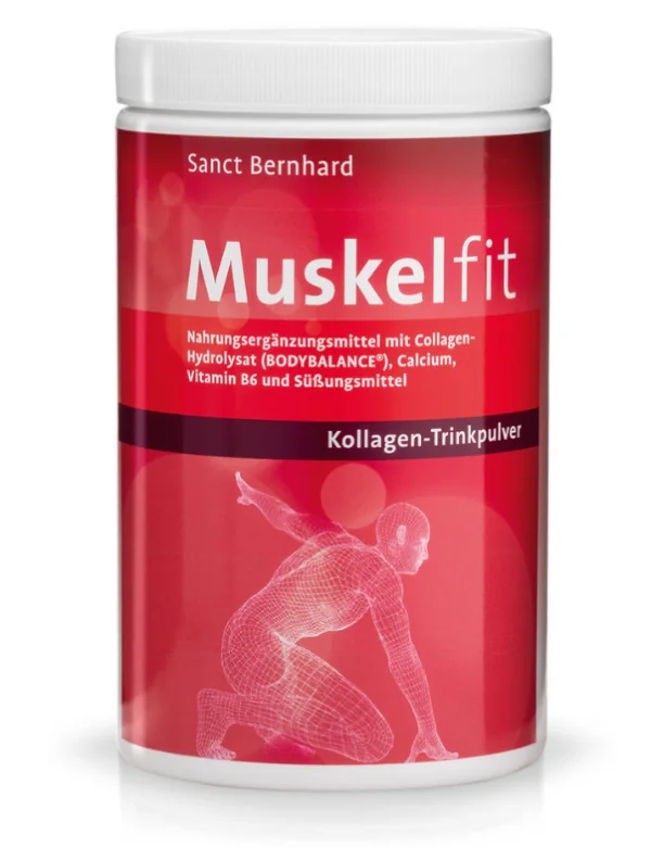Muskelfit Kollagen-Drikkepulver – Forbedr Muskelmasse og Styrke | 500 g