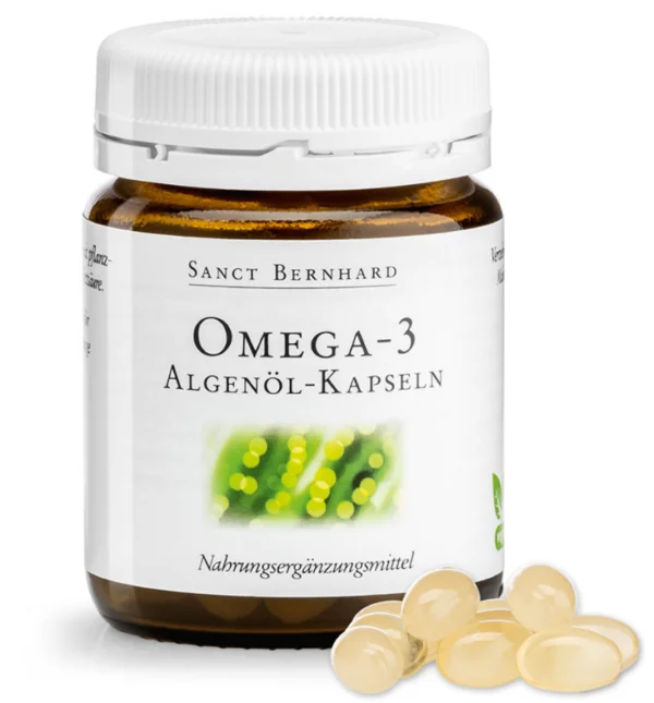 Omega-3 Algeolie kapsler – Vegansk Omega-3 til hjerte og hjerne