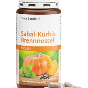 Sabal-Græskar-Brændenælde kapsler – Naturlig støtte til blære, prostata og celler