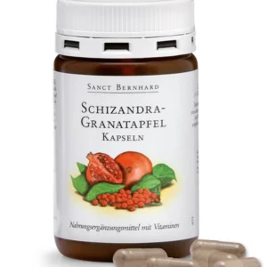 Schizandra Granatæble Kapsler – Naturlig antioxidantboost