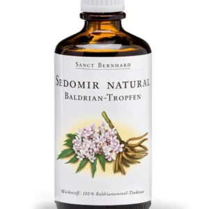Sedomir Natural Baldrian Dråber – Beroligende & naturlig søvnhjælp | 100 ml