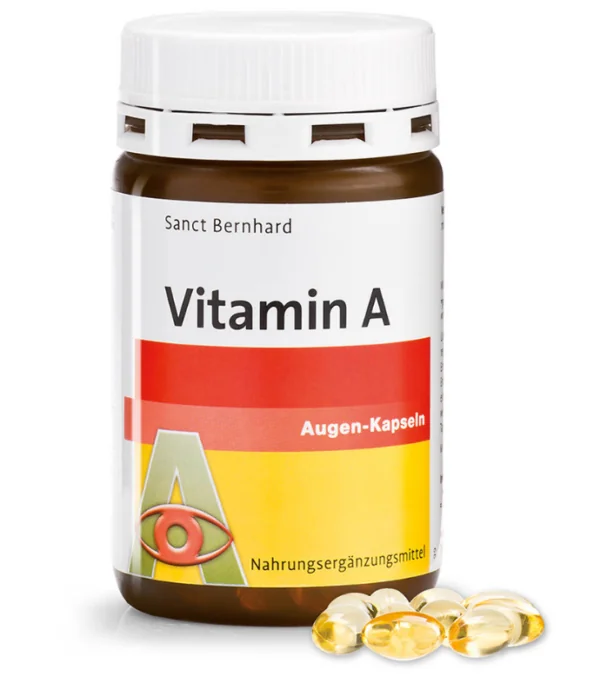 Vitamin A Øjenkapsler – Styrk dit syn og øjenhelbred | 180 kapsler