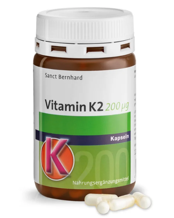 Vitamin K2 200 µg Kapsler – Optimal knogle- og hjertesundhed