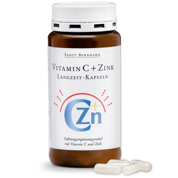 Vitamin C+Zink langtidskapsler - Perfekt støtte til et sundt og vitalt immunsystem!