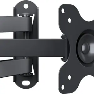 Universal PC og TV Vægbeslag med Tilt & Drej til 13-30" Skærme - Op til 15 kg - VESA 75x75/100x100 mm