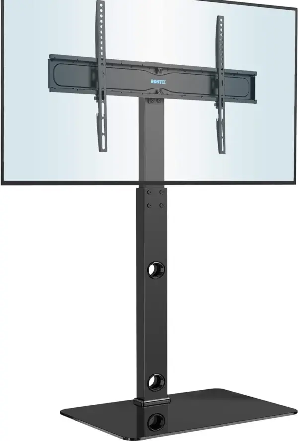 TV Stander Standfod til 30-70" Flad & Buet Skærm, Højdejusterbar og Drejelig, Op til 40 kg, VESA Max. 600 x 400 mm