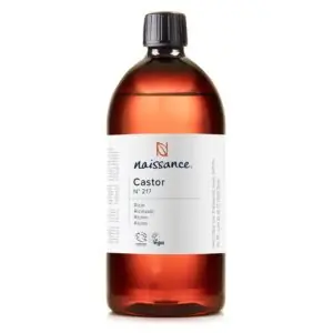 Ricinusolie 870 ml – 100% Koldpresset & Naturlig | Plejende Olie til Hår, Øjenvipper & Hud
