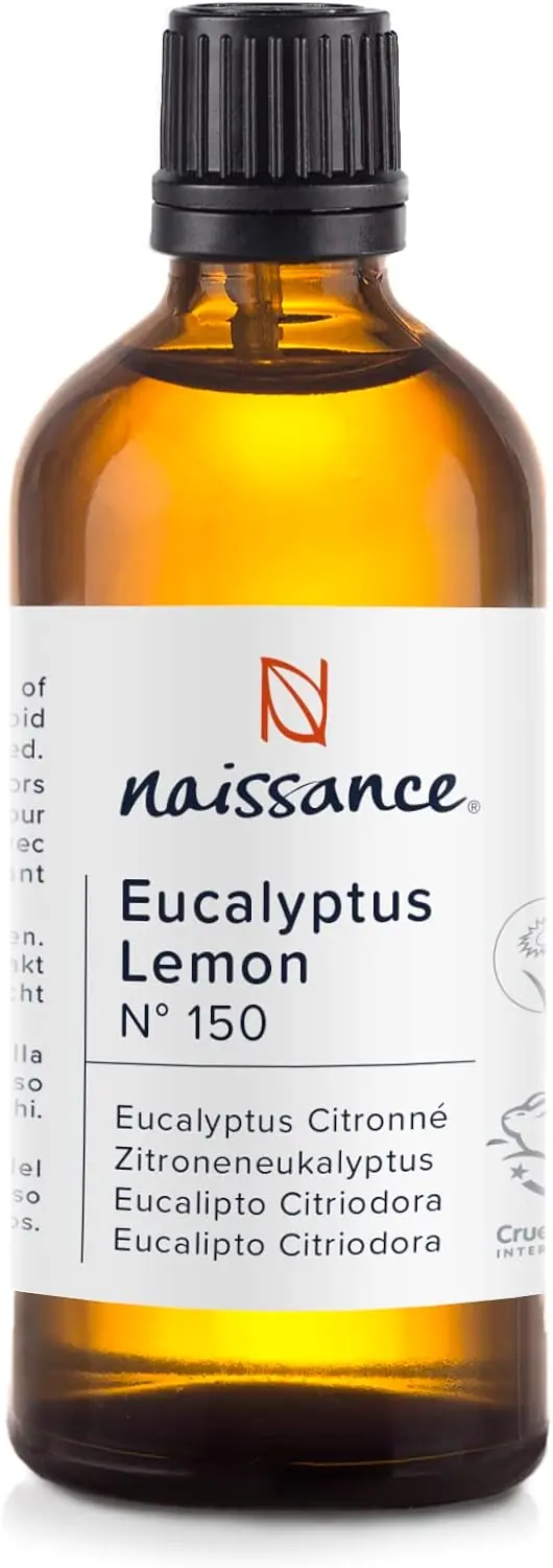 Citron Eukalyptus Olie – 100% Ren Æterisk Olie (100 ml) | Opfriskende & velduftende