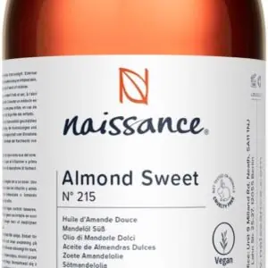1L sød mandelolie – 100% Ren & naturlig | Fugtgivende hudpleje & massageolie