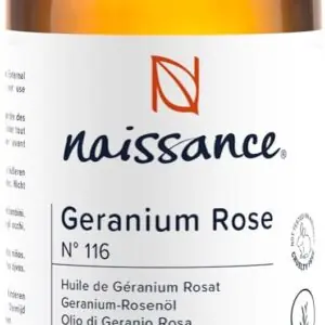 Rose Geranium Olie – 100% Ren Æterisk Olie (100 ml) | Balancerende & nærende