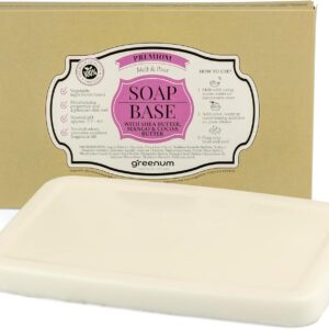Premium sheasmør sæbebase – SLS-fri, vegansk, med mango- og kakaosmør, 900 g