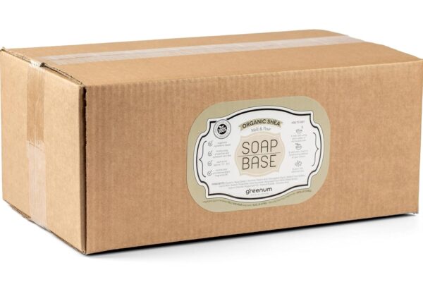 Økologisk sheasmør sæbebase – SLS/SLES-fri, vegansk glycerinsæbe, 12 kg
