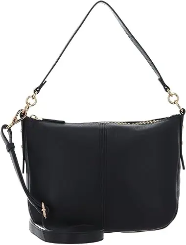 Jolie crossbody lædertaske til kvinder – 28 cm – Justerbar rem & skjult telefonlomme