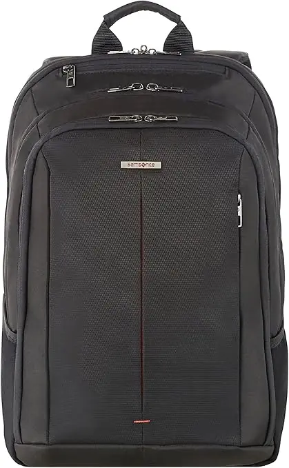 Samsonite laptop taske 17,3" – Sort business taske med smart sleeve & polstret rum