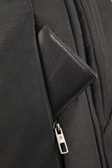 Samsonite laptop taske 17,3" – Sort business taske med smart sleeve & polstret rum - Billede 2